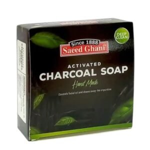 Saeed Ghani Charcoal Soap Handmade 90Gm